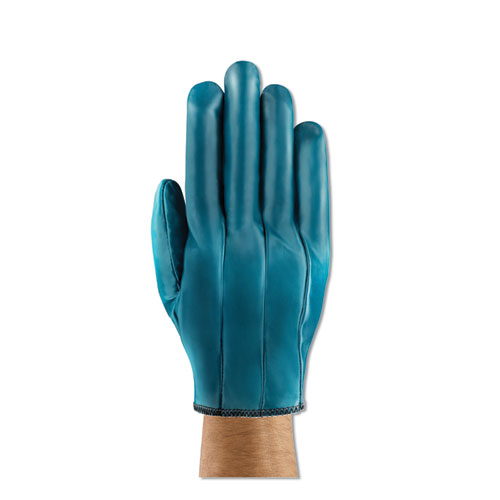 AnsellPro Hynit Nitrile Gloves, Blue, Size 7 1/2, Dozen