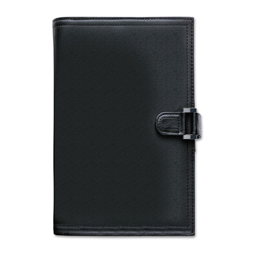 Day-Timer® Soft Flex Leatherlike Starter Set, 3 3/4 x 6 3/4, Black
