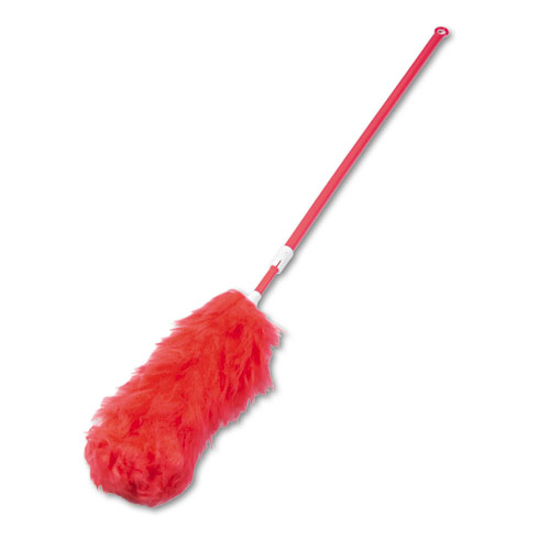 Lambswool Duster, Plastic Handle Extends 35" to 48" Handle, Assorted Colors