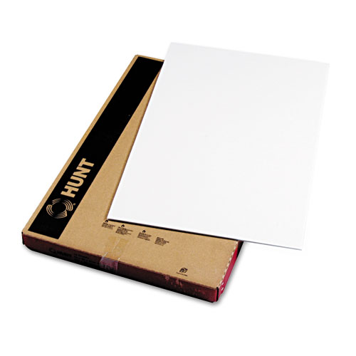 Foam Board, Polystyrene, 20 x 30, White Surface and Core, 10/Carton