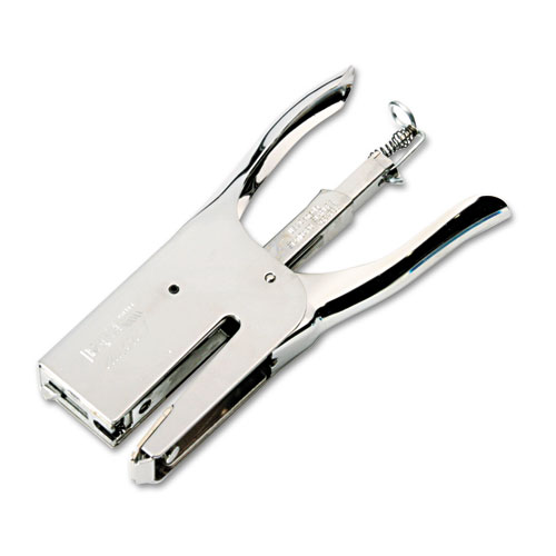 Rapid® Classic K1 Plier Stapler, 50-Sheet Capacity, 0.25" to 0.31" Staples, 2" Throat, Chrome