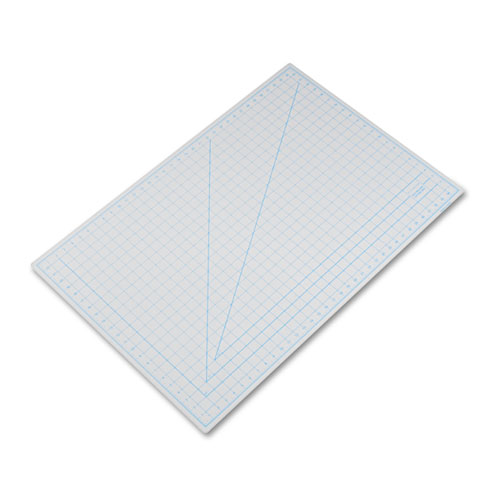 X-ACTO® Self-Healing Cutting Mat, Nonslip Bottom, 1" Grid, 12 x 18, Gray