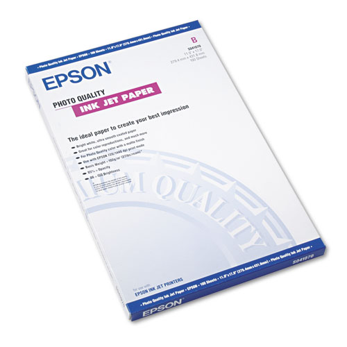 Epson® Matte Presentation Paper, 4.9 Mil, 11 X 17, Matte Bright White, 100/Pack
