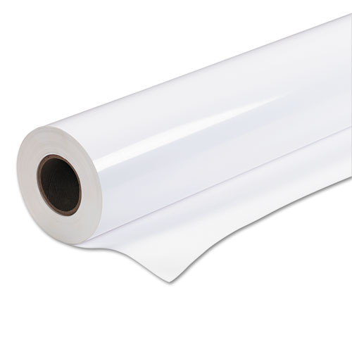 Premium Glossy Photo Paper Roll, 2" Core, 10 mil, 36" x 100 ft, Glossy White