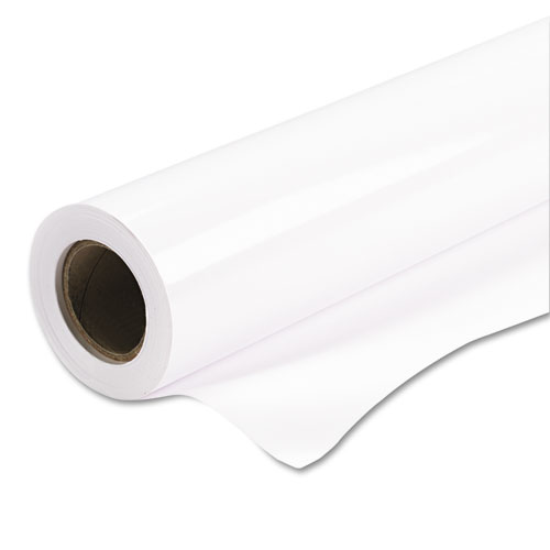 Premium Glossy Photo Paper Roll, 10 mil, 44" x 100 ft, Glossy White