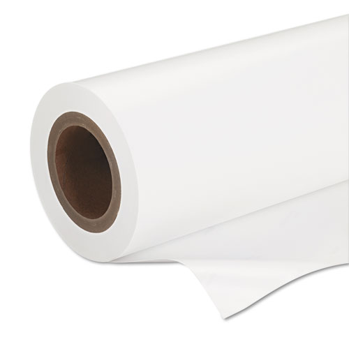 Premium Semigloss Photo Paper Roll, 7 mil, 16.5" x 100 ft, Semi-Gloss White