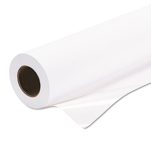 Premium Glossy Photo Paper Roll, 2" Core, 16.5" x 100 ft, Glossy White