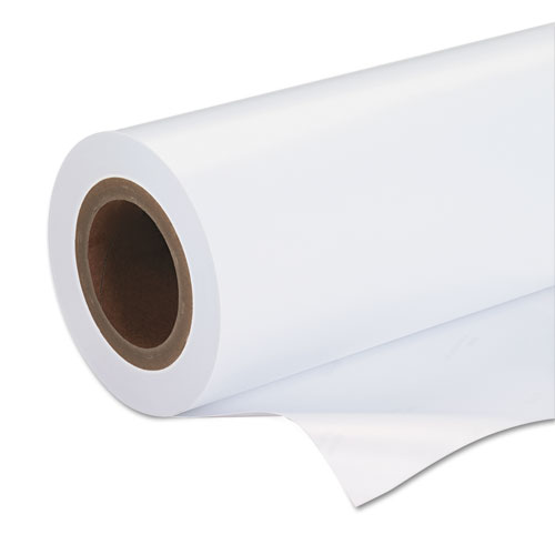 Premium Luster Photo Paper Roll, 3" Core, 10 mil, 44" x 100 ft, Premium Luster White