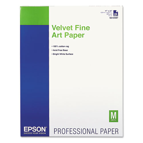 Velvet Fine Art Paper EPSS042097