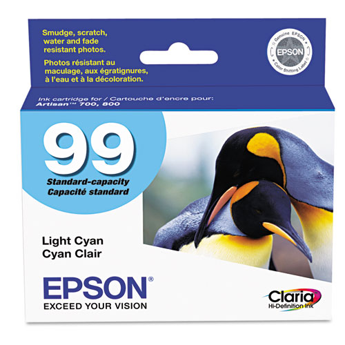 T099520-S (99) Claria Ink, 450 Page-Yield, Light Cyan