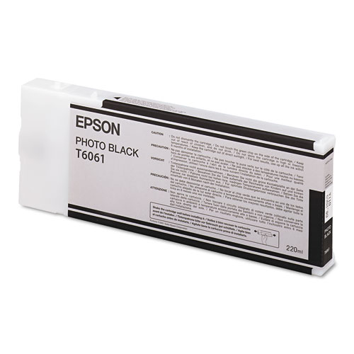 Image of Epson® T606100 (60) Ink, Photo Black