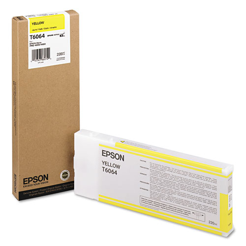 Epson® T606400 (60) Ink, Yellow