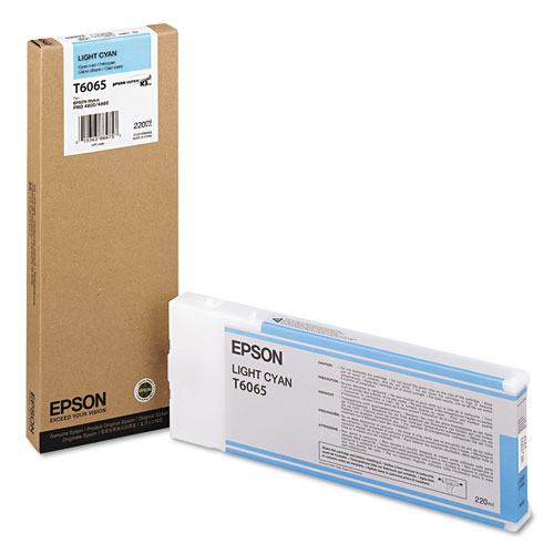 Epson® T606500 (60) Ink, Light Cyan