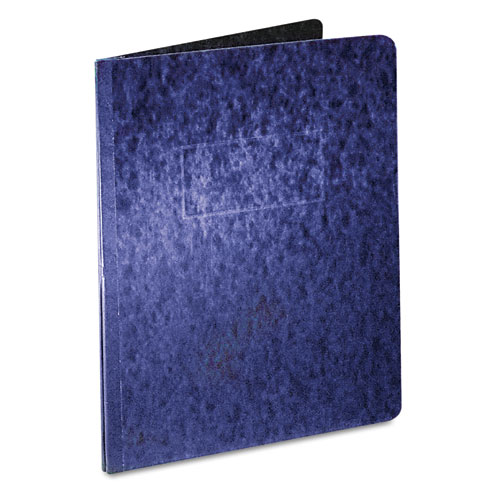 Image of Heavyweight PressGuard and Pressboard Report Cover w/ Reinforced Side Hinge, 2-Prong Fastener, 3" Cap, 8.5 x 11, Dark Blue