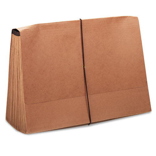 Image of Pendaflex® Kraft Indexed Expanding File, 31 Sections, Elastic Cord Closure, 1/15-Cut Tabs, Legal Size, Brown