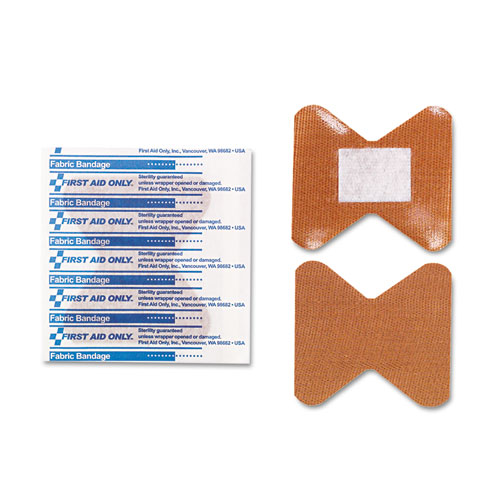 Image of First Aid Only™ Smartcompliance Fingertip Bandages, 1.88 X 2, 10/Box