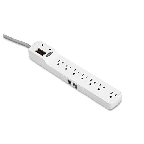 Advanced Computer Series Surge Protector, 7 Outlets, 6 Ft Cord, 1000 Joules