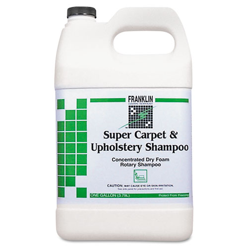 Super Carpet and Upholstery Shampoo, 1 gal Bottle, 4/Carton