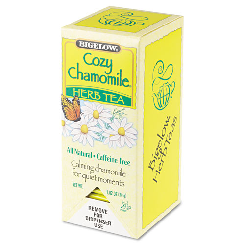 Single Flavor Tea, Cozy Chamomile, 28 Bags/Box