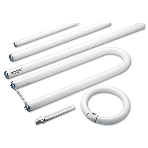 GE 18" Fluorescent Tubes, 15 Watts, 6/Pack