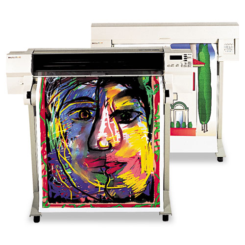 HP DesignJet Inkjet Large Format Paper, 4.3 mil, 36" x 150 ft, Matte White