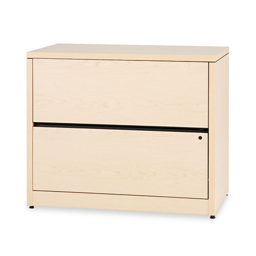 10500 SERIES TWO-DRAWER LATERAL FILE, 36W X 20D X 29.5H, NATURAL MAPLE