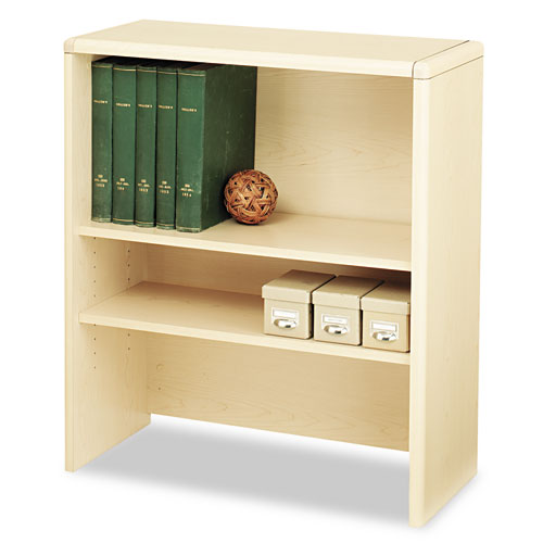 10700 Series Bookcase Hutch, 32.63w x 14.63d x 37.13h, Natural Maple HON107292DD