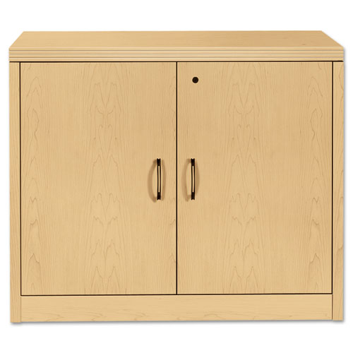 Hon Valido Series Storage Cabinet W Doors 36w X 20d X 29 1 2h Natural Maple New System