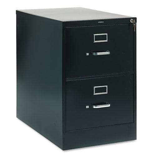 210 SERIES TWO-DRAWER FULL-SUSPENSION FILE, LEGAL, 18.25W X 28.5D X 29H, BLACK