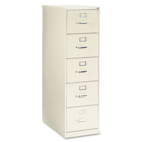 210 SERIES FIVE-DRAWER FULL-SUSPENSION FILE, LEGAL, 18.25W X 28.5D X 60H, PUTTY