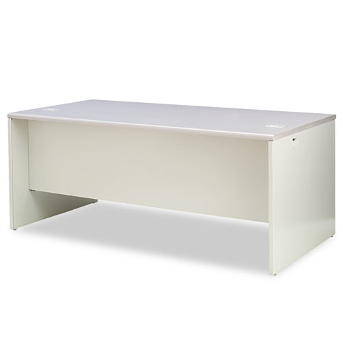 38000 Series Right Pedestal Desk, 72" x 36" x 29.5", Light Gray