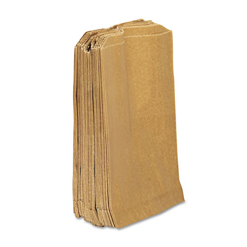 Image of Napkin Receptacle Liners, 7.5" x 3" x 10.5", Brown, 500/Carton