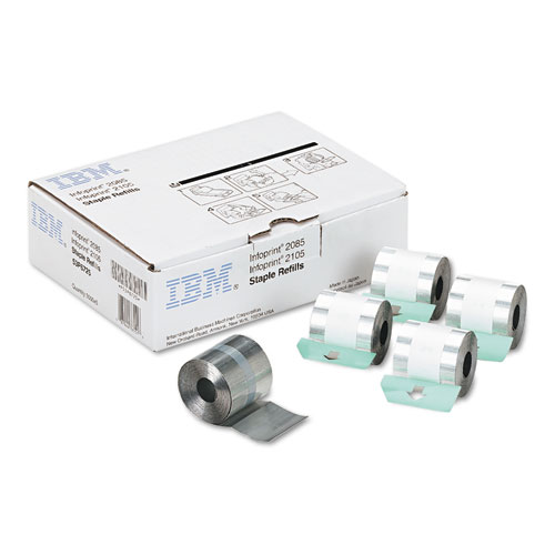 Staples For Ibm Infoprint 2085/2105, Five Cartridges, 25,000 Staples/box