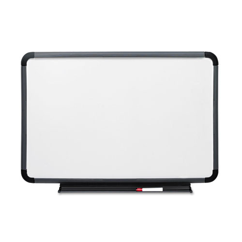 Ingenuity Dry Erase Board, Resin Frame With Tray, 66 X 42, Charcoal