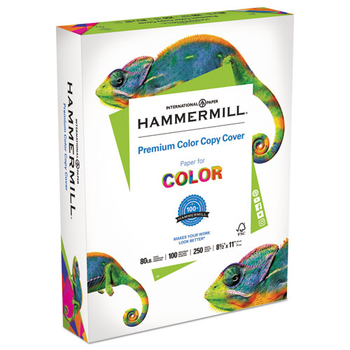 Premium Color Copy Cover, 100 Bright, 80lb, 8.5 x 11, 250/Pack