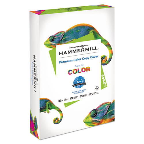 Premium Color Copy Cover, 100 Bright, 80lb, 17 x 11, 250/Pack