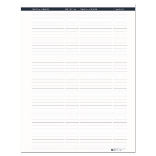 Image of House Of Doolittle™ Recycled Wirebound Weekly/Monthly Planner, 11 X 8.5, Black Cover, 12-Month (Jan To Dec): 2024