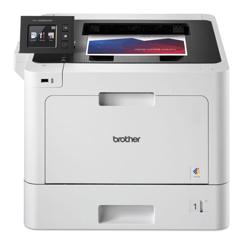 Image of Brother Hll8360Cdw Business Color Laser Printer With Duplex Printing And Wireless Networking