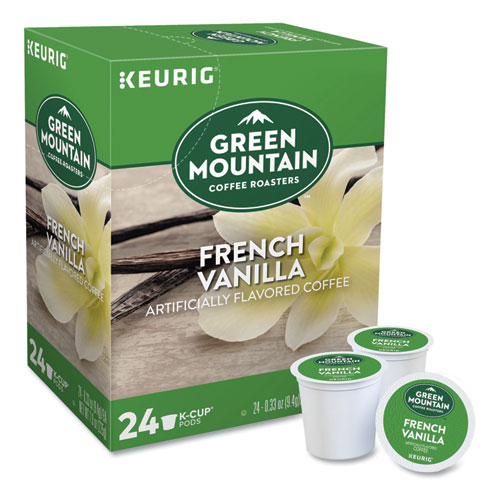 French Vanilla Coffee K-Cup Pods, 96/Carton