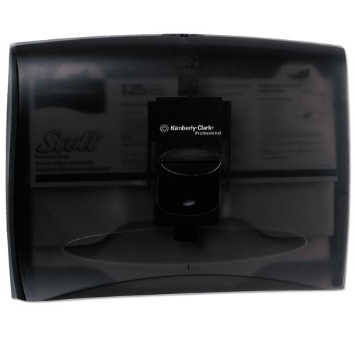 Image of Scott® Personal Seat Cover Dispenser, 17.5 X 2.25 X 13.25, Black
