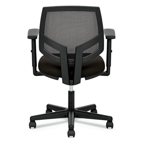 VOLT SERIES MESH BACK TASK CHAIR, SUPPORTS UP TO 250 LBS., BLACK SEAT/BLACK BACK, BLACK BASE