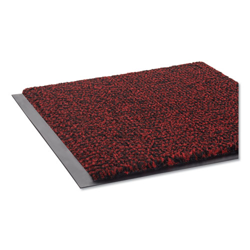 Image of Crown Dust-Star Microfiber Wiper Mat, 36 X 60, Red