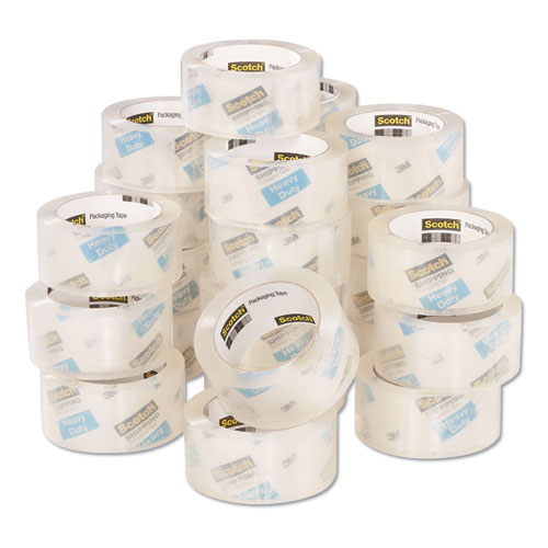 Image of 3850 Heavy-Duty Packaging Tape, 3" Core, 1.88" x 54.6 yds, Clear, 36/Carton