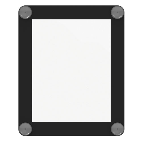 Superior Image Window Display, 8 1/2 x 11 Insert, Clear/Black