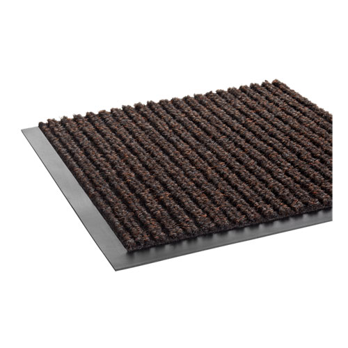 Image of Crown Needle Rib Wipe And Scrape Mat, Polypropylene, 36 X 60, Brown