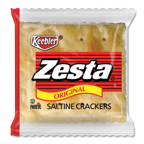 Zesta Saltine Crackers, 2 Crackers/pack, 500 Packs/carton