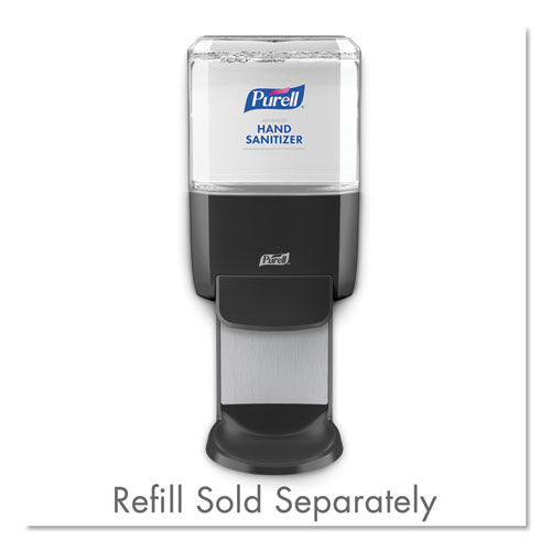 Image of Push-Style Hand Sanitizer Dispenser, 1,200 mL, 5.25 x 8.56 x 12.13, Graphite