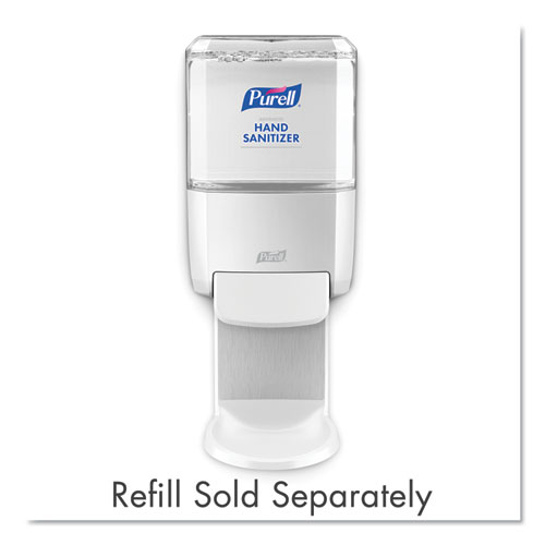 PUSH-STYLE HAND SANITIZER DISPENSER, 1200 ML, 5.25" X 8.56" X 12.13", WHITE