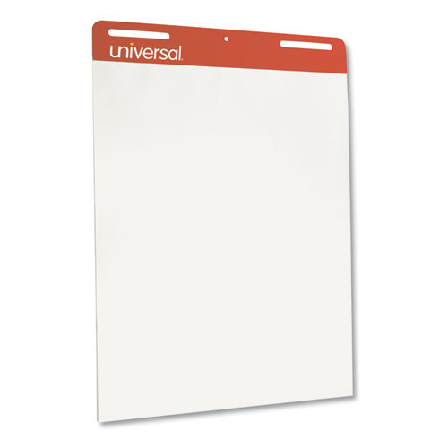 Image of Universal Self-Stick Easel Pad, Unruled, 30 White 25 x 30 Sheets, 2/Carton