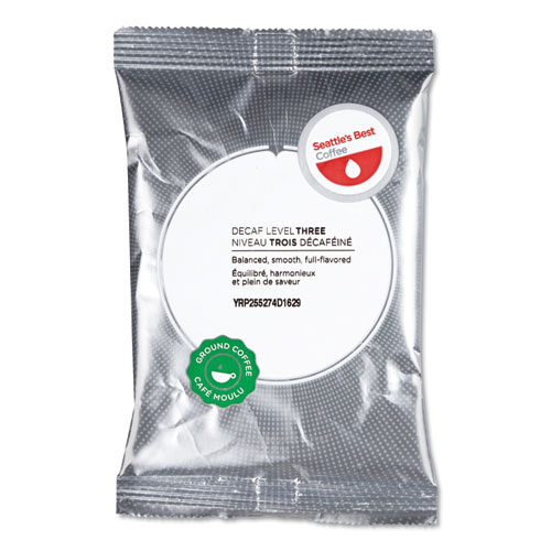 Premeasured Coffee Packs, Decaf Portside Blend, 2 oz Packet, 18/Box